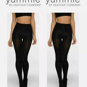 Yummie BY HEATHER THOMSON 2 PACK OPAQUE TIGHTS